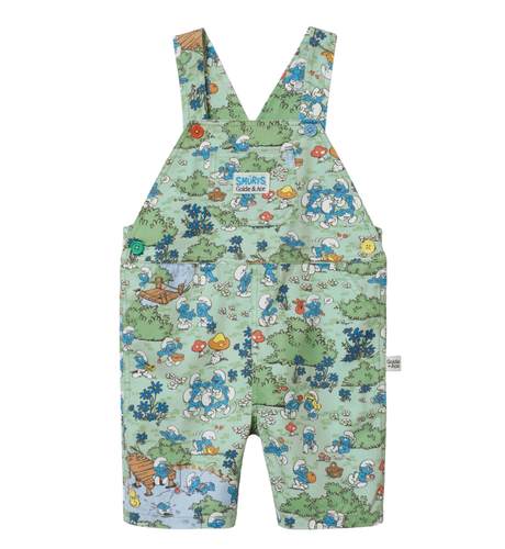 Goldie + Ace The Smurfs Village Print Burton Overall