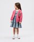 Goldie + Ace The Smurfs Flower Knit Cardigan