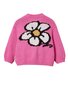 Goldie + Ace The Smurfs Flower Knit Cardigan