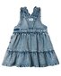 Goldie + Ace The Smurfette Pinafore Denim Dress