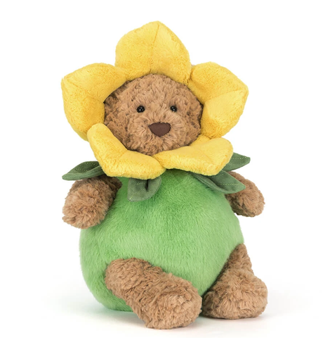 Jellycat Bartholomew Bear Daffodil Outfit