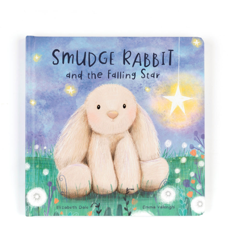 Jellycat Smudge Rabbit & The Falling Star Book