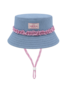 Goldie + Ace Chambray Frill Bucket Hat