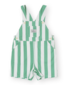 Goldie + Ace Happy Stripe Button Burton Overalls