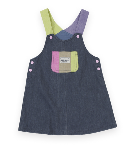Goldie + Ace Colour Pop Pinafore Dress