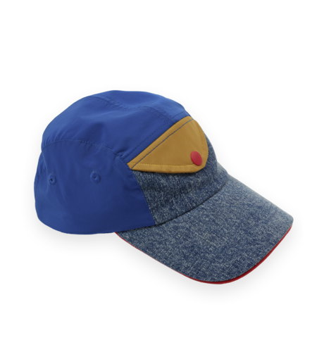 Goldie + Ace Colour Block Vintage Denim Cap