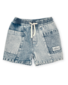 Goldie + Ace Pin Stripe Noah Pocket Shorts