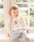Bebe Brady Organic Cotton Marl Cardigan