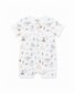Bebe Brady Organic S/S Zip Romper