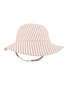 Bebe Brady Caramel Stripe Sunhat