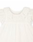 Bebe Willa Cream Overlay Bodysuit