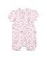 Bebe Willa Organic S/S Zip Romper.