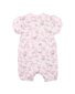 Bebe Willa Organic S/S Zip Romper.