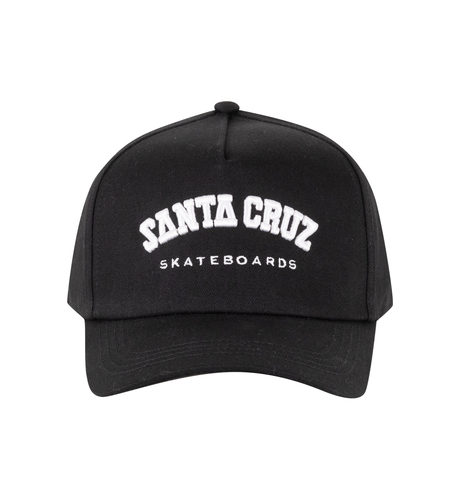 Santa Cruz College Snapback Cap - Black
