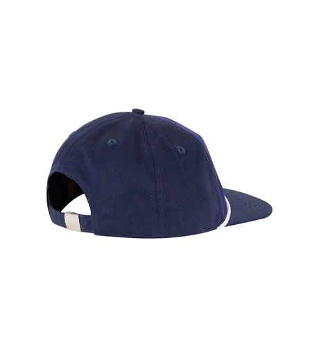 Santa Cruz Fisheye Strip Strapback Cap - Dark Blue
