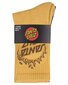 Santa Cruz Burnt Opus Crew Sock 2 Pk (Yth 2-8) - Tan/Black