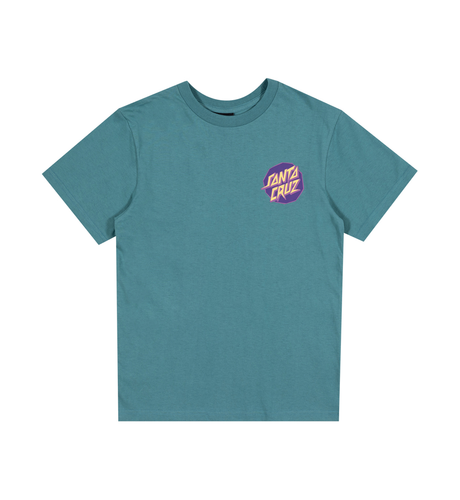 Santa Cruz Meek Scratched Slasher Tee - Teal