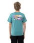 Santa Cruz Meek Scratched Slasher Tee - Teal