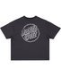 Santa Cruz Burnt Opus Ovrszd Tee - Off Black