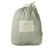 Nature Baby Fitted Cot Sheet Jersey - Nettle Pinstripe