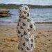 Nature Baby Poncho Towel - Pear Print