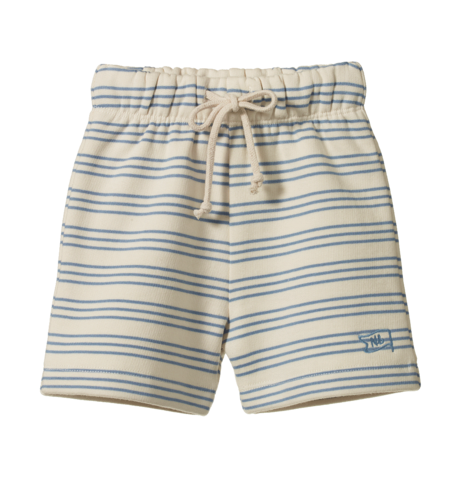 Nature Baby Jimmy Shorts Sweatshirting - Stripe Trio