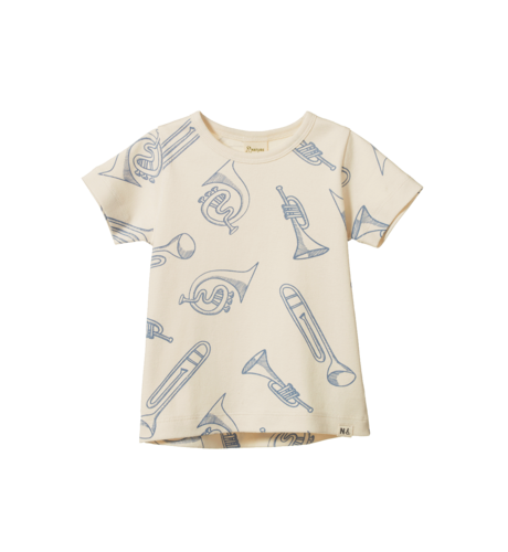 Nature Baby River Tee - Jazz Natural Print