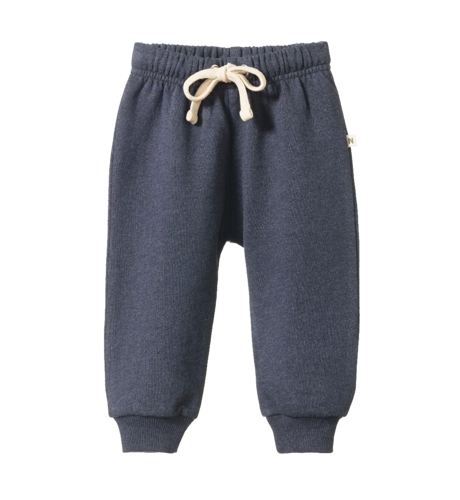 Nature Baby Sunday Track Pants - Navy Marl