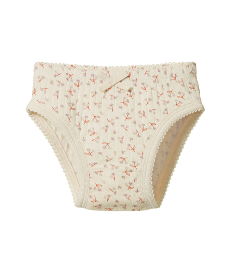 Nature Baby Knickers Pointelle - Dandelion Print