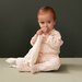 Nature Baby L/S Bodysuit Pointelle - Dandelion Print