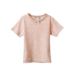 Nature Baby Shortie Pyjama Set - Flora Stamp Rose Dust Print
