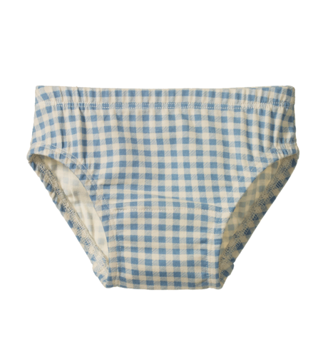 Nature Baby Jersey Knickers - Blue Gingham