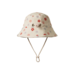 Nature Baby Bucket Sunhat - Petite Flora Stamp Print