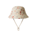 Nature Baby Bucket Sunhat - Petite Flora Stamp Print