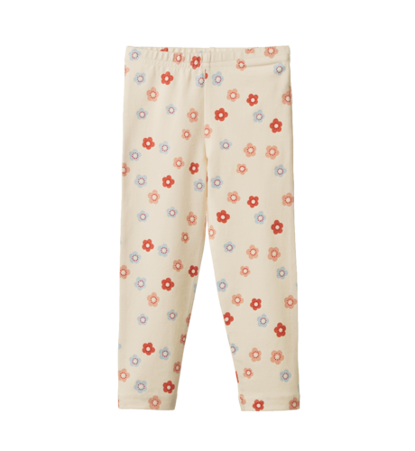 Nature Baby Leggings - Petite Flora Stamp Print
