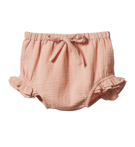 Nature Baby Petal Bloomers Muslin - Rose Dust