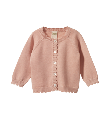 Nature Baby Liliette Cardigan - Rose Dust