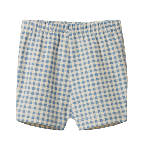 Nature Baby Selby Shorts - Blue Gingham