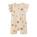Nature Baby Tilly Suit - Flora Stamp Print