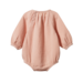 Nature Baby Meadow Bodysuit Muslin - Rose Dust
