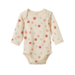 Nature Baby L/S Bodysuit - Petite Flora Stamp Print