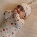 Nature Baby L/S Bodysuit - Petite Flora Stamp Print
