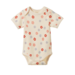 Nature Baby S/S Bodysuit - Petite Flora Stamp Print