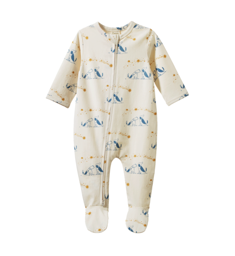 Nature Baby Dreamlands Suit - Dog Dream Print