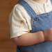 Nature Baby Tucker Shortie Overalls Chambray - Sky