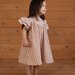 Nature Baby Una Dress - Dandelion Gingham