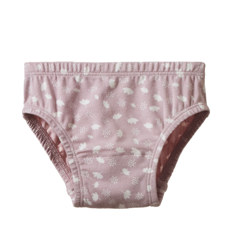 Nature Baby Jersey Knickers - Dandelion Lilac Print
