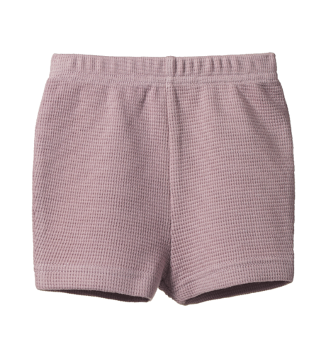 Nature Baby Selby Waffle Shorts - Lilac