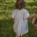 Nature Baby Albertine Dress Muslin - Natural