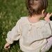Nature Baby Ruffle Cameron Blouse - Natural